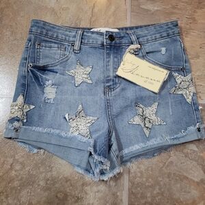 Nwt Vintage Havana womens denim shorts